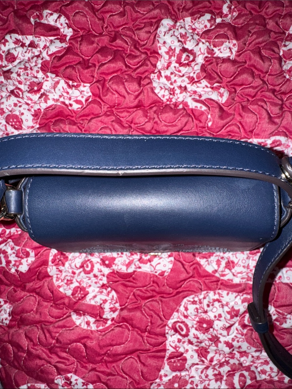 Tory Burch Black Mini Crossbody with Teal and Gray Sunburst - Picture 8 of 11